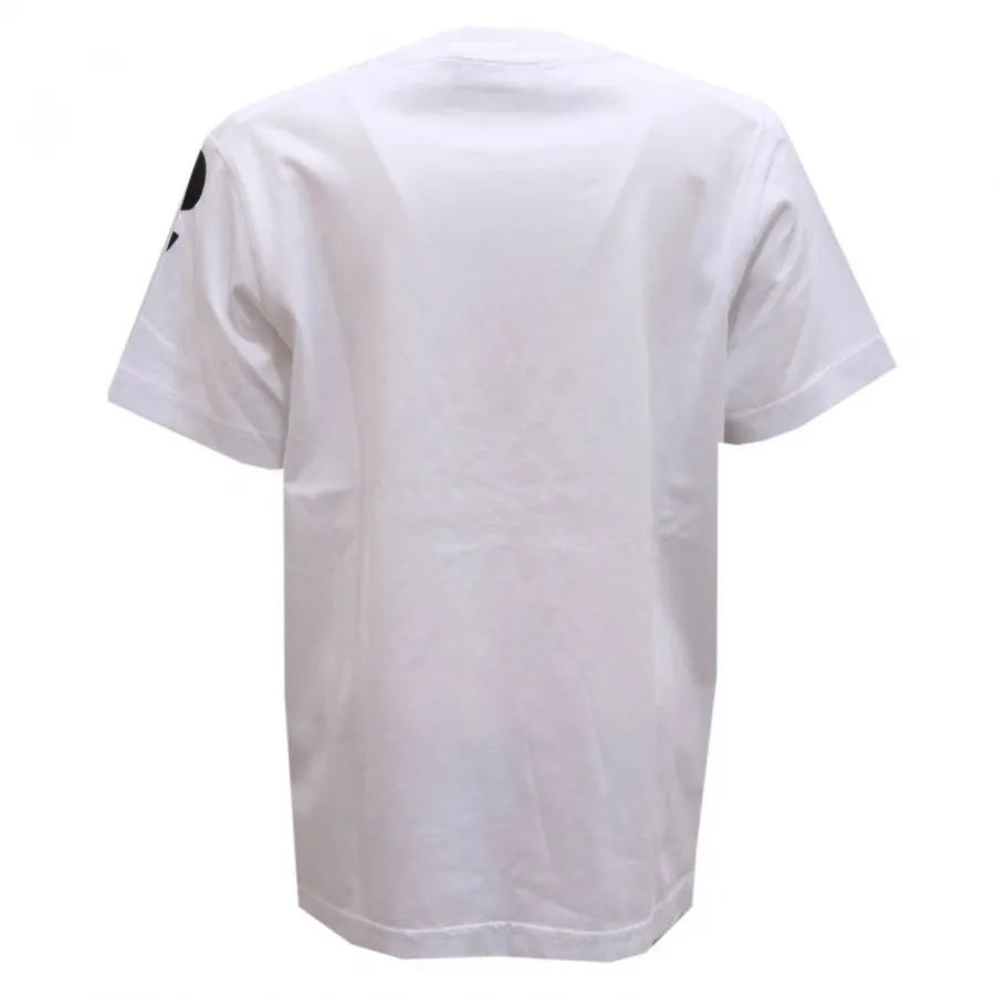 8321AH maglia bimbo boy DSQUARED2 off white cotton t-shirt lids