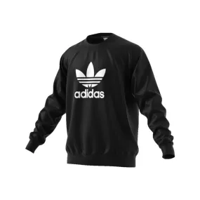 ADIDAS FELPA UOMO ORIGINALS TREFOIL CREW COLORE NERO