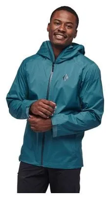 Black Diamond Stormline Stretch Rain Jacket Blue