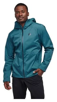 Black Diamond Stormline Stretch Rain Jacket Blue