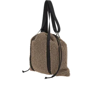 Borsa Deha donna borsa in tessuto teddy