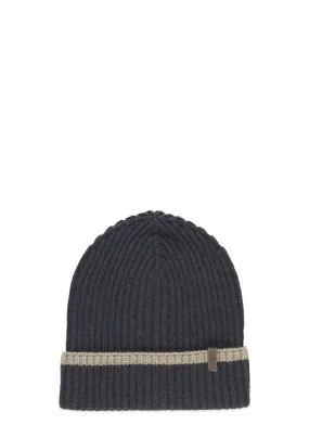  Brunello Cucinelli Cappello beanie in cashmere 