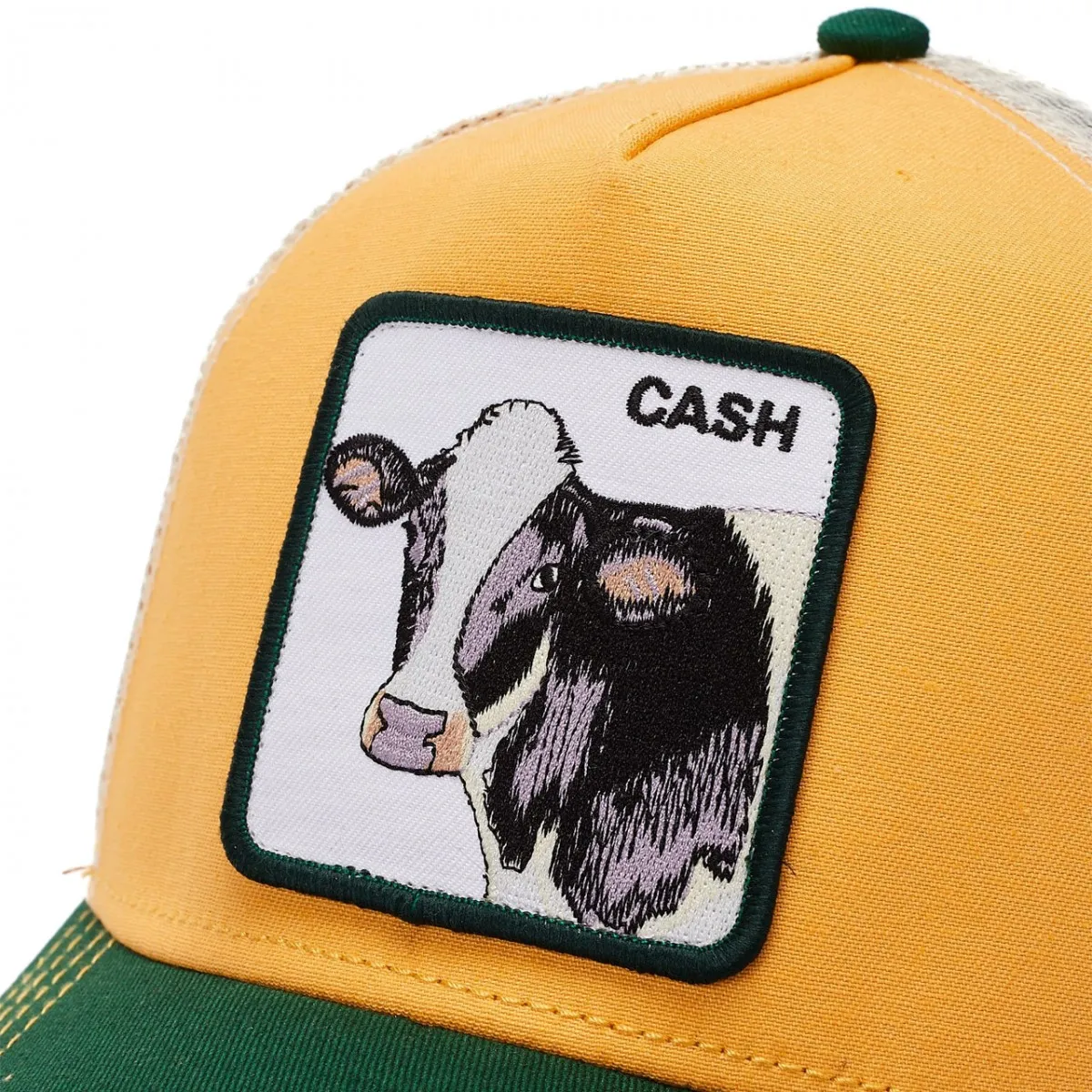 Cappello Da Baseball Cash Cow Giallo