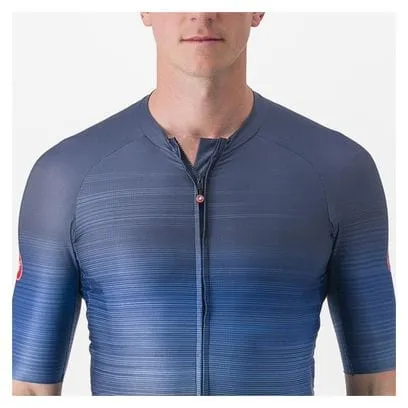 Castelli Aero Race 6.0 Short Sleeve Jersey Blue