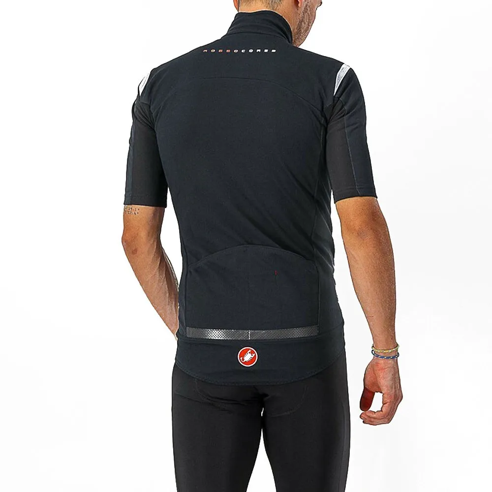 Castelli Maglia Ciclismo Gabba Ros Nero Uomo