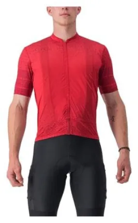 Castelli Unlimited Terra Short Sleeve Jersey Red