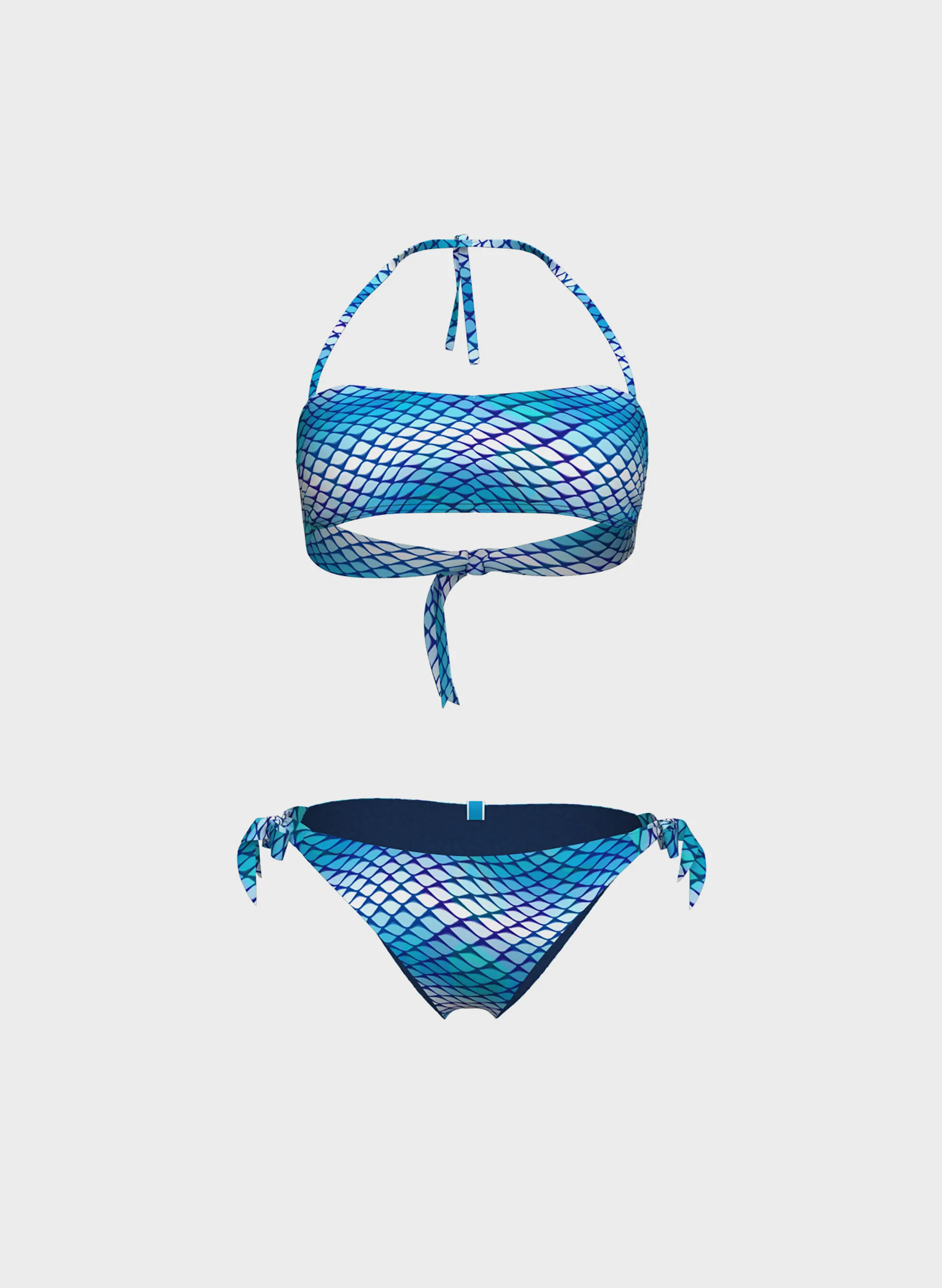 costume bikini fascia fish