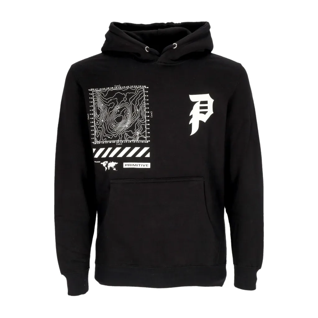 felpa cappuccio uomo mapping dirty p hoodie x call of duty BLACK