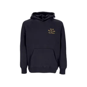 felpa cappuccio uomo pexe power hoodie FLINT BLACK