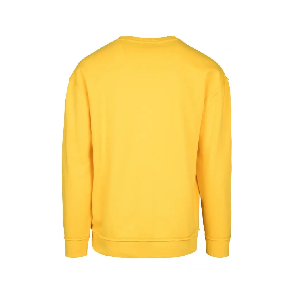 FELPA GIROCOLLO OVERSIZED OPEN EDGE CREW CHROME YELLOW