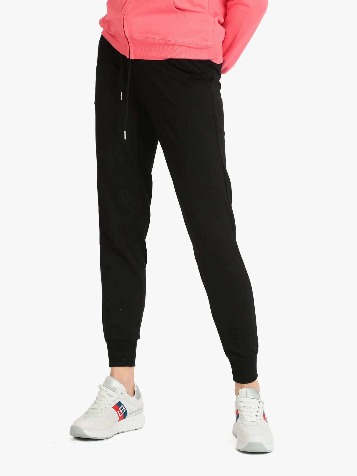 Jeans Louise Francoise Pantalon sport femme avec revers