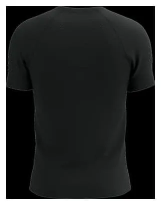 Maglia a manica corta Compressport Training Logo Nero