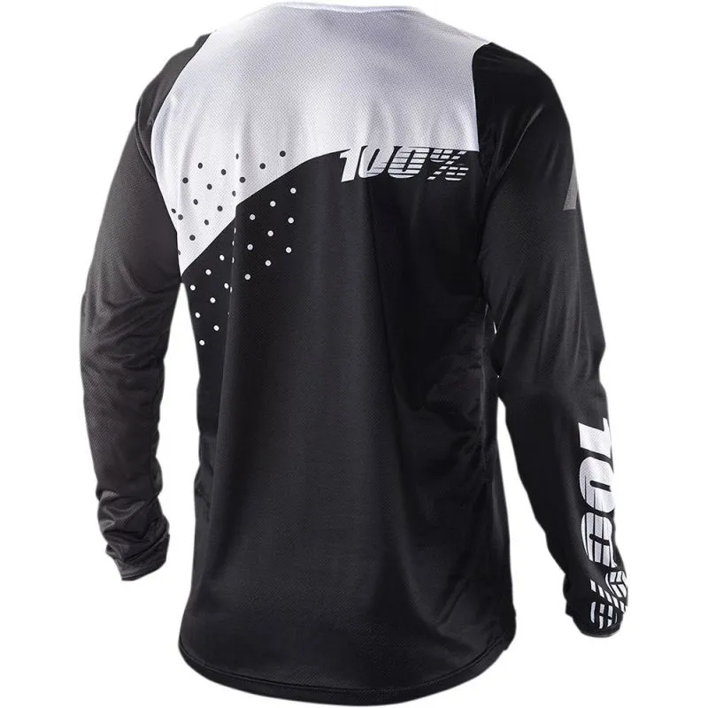 Maglia a maniche lunghe R-CORE (nero/bianco)