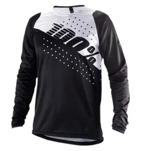 Maglia a maniche lunghe R-CORE (nero/bianco)