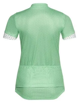 Maglia manica corta da donna Odlo Essential Print verde