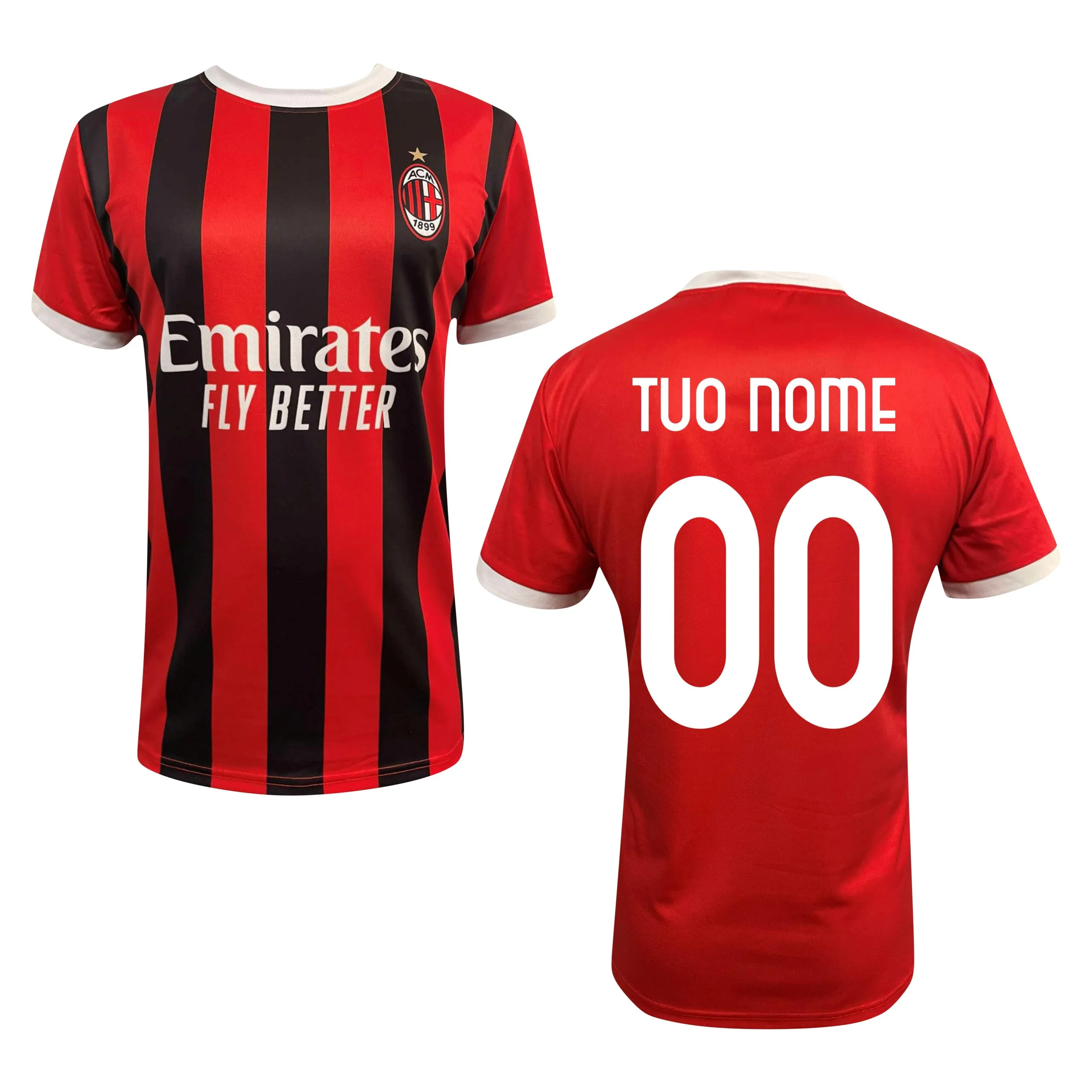 Maglia Replica Home Bambino e Adulto A.C. Milan 2024/2025