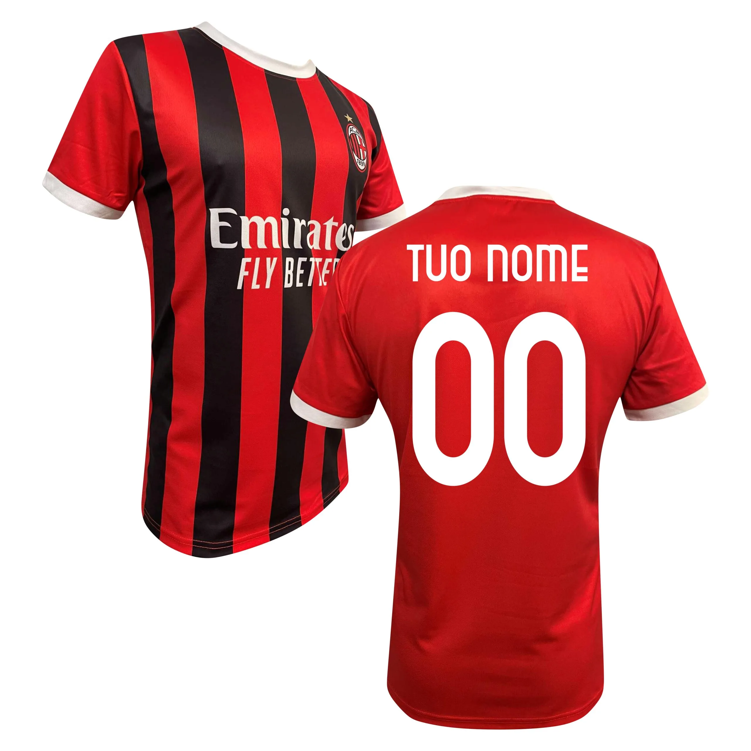 Maglia Replica Home Bambino e Adulto A.C. Milan 2024/2025