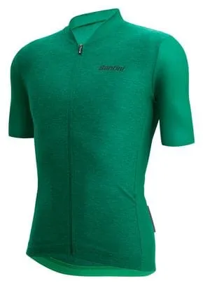 Maglia Santini manica corta Colore Puro Green