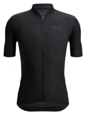 Maglia Santini manica corta Colore Puro Nero