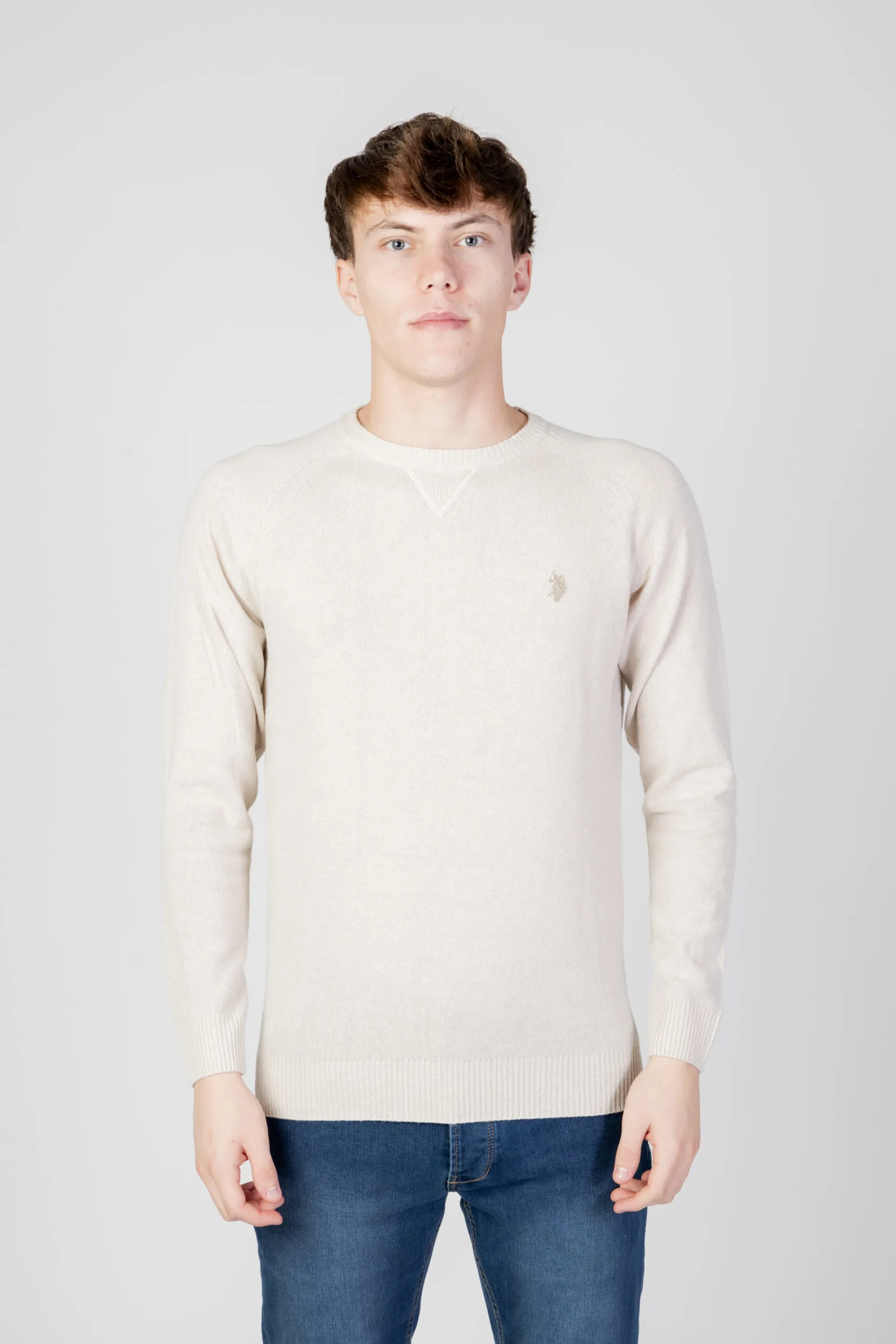 Maglia U.S. Polo Assn. harv ebs5 Beige