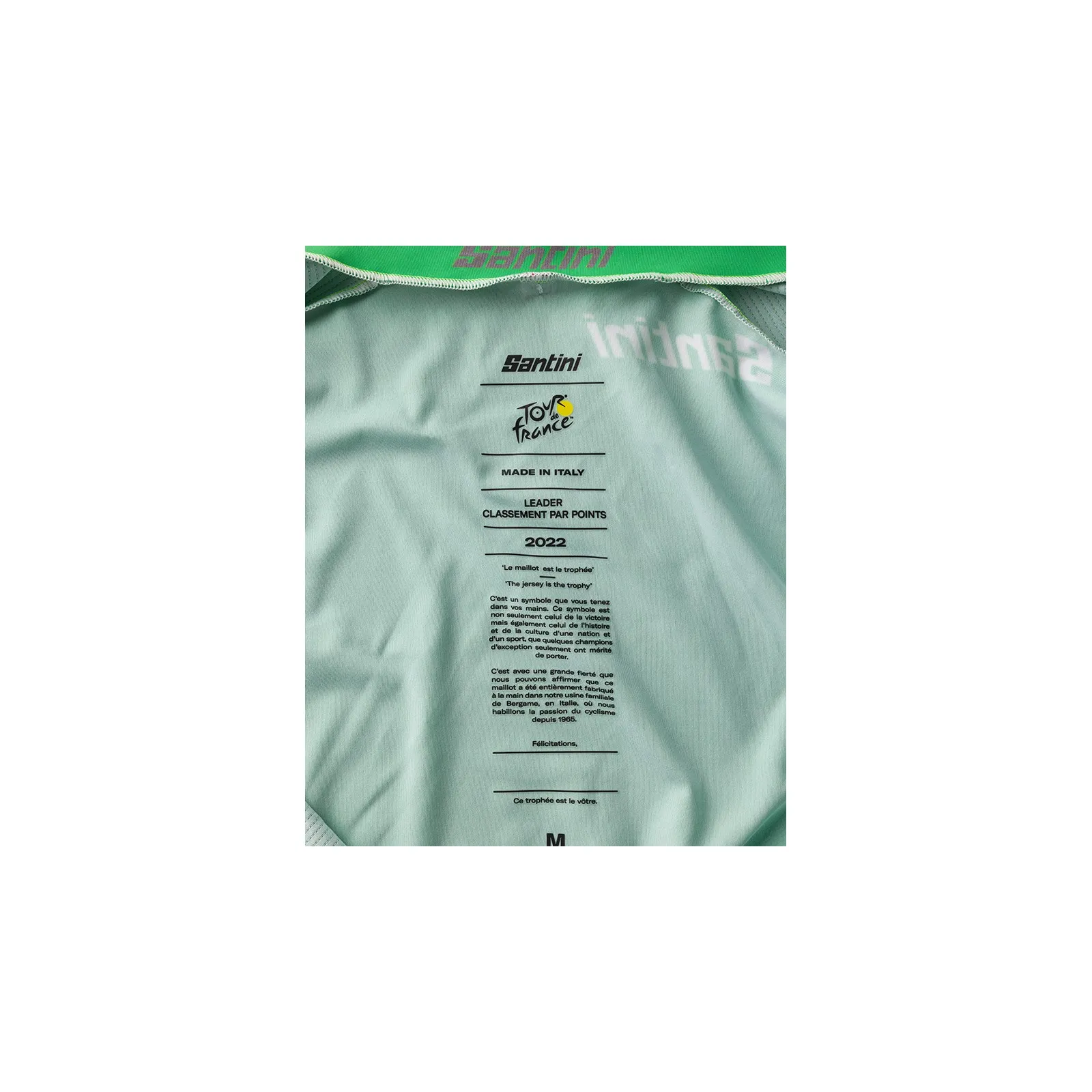 MAGLIA VERDE TOUR DE FRANCE 2022 LEADER - SLEEK FIT