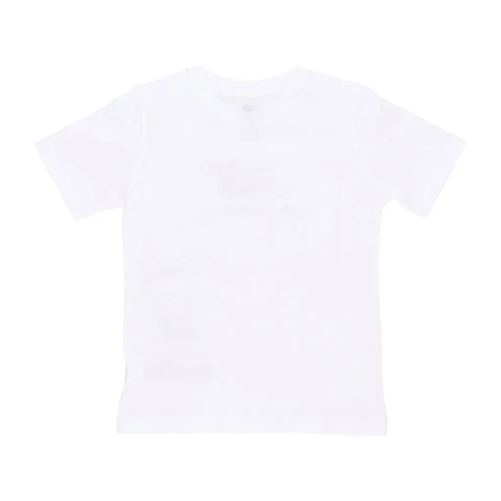 maglietta ragazzo essentials stacked logo jersey tee WHITE