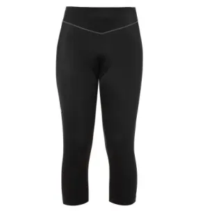 Pantaloncini da ciclismo da donna Vaude Active 3/4 (nero)