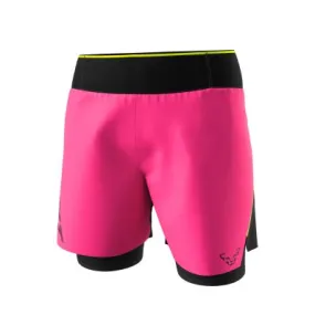 Pantaloncini da trail da donna Dynafit DNA ULTRA 2/1 SHORTS (pink glo)