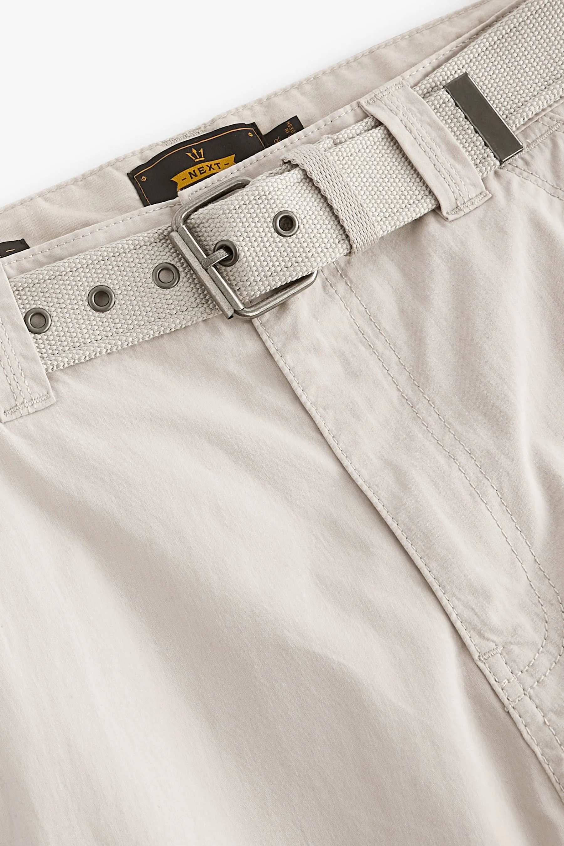 Pantaloni cargo tecnologici con cintura    