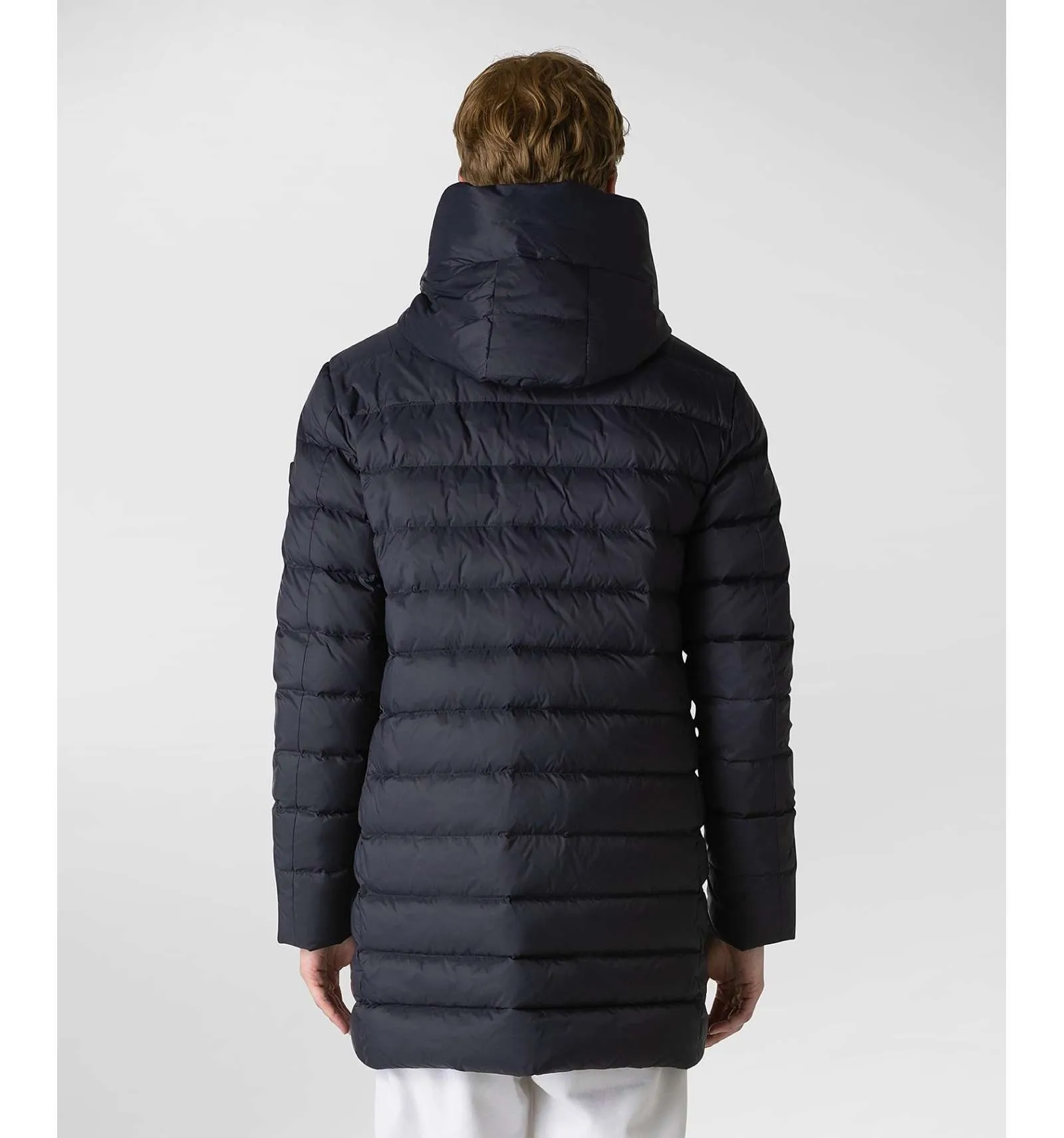 PEUTEREY uomo KASA KNC TRAP 02 215BL piumino parka trapuntato blu