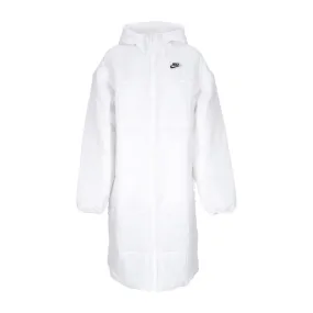 piumino lungo donna w thermic classic parka WHITE/BLACK