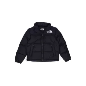 piumino ragazzo teen 1996 retro nuptse BLACK