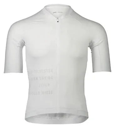 Poc Pristine Print Short Sleeve Jersey White