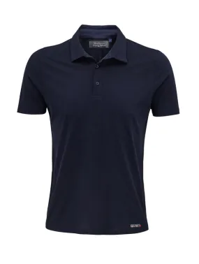 Polo M/c Jersey Con Tg. Navy