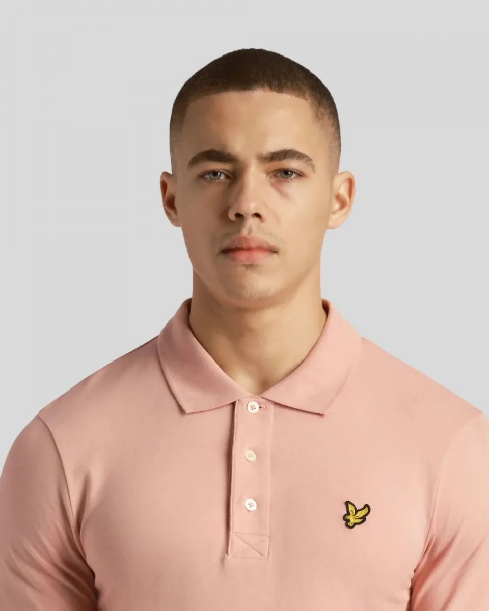 POLO Uomo LYLE & SCOTT 1874 SP400VOG POLO SHIRT X23. PALM PINK