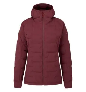 Rab Cubit Stretch Down Hooded Jacket (Deep Heather) Donna