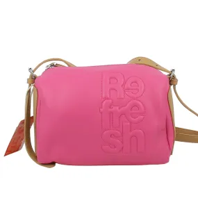 Refresh  Borsa fuxia con tracolla 