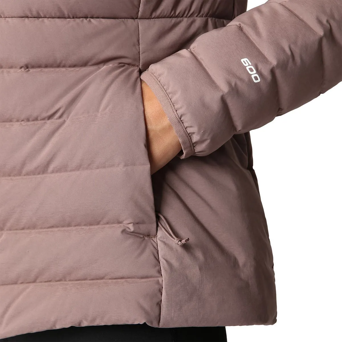      THE NORTH FACE PIUMINO CON CAPPUCCIO BELLEVIEW STRETCH DOWN DONNA  