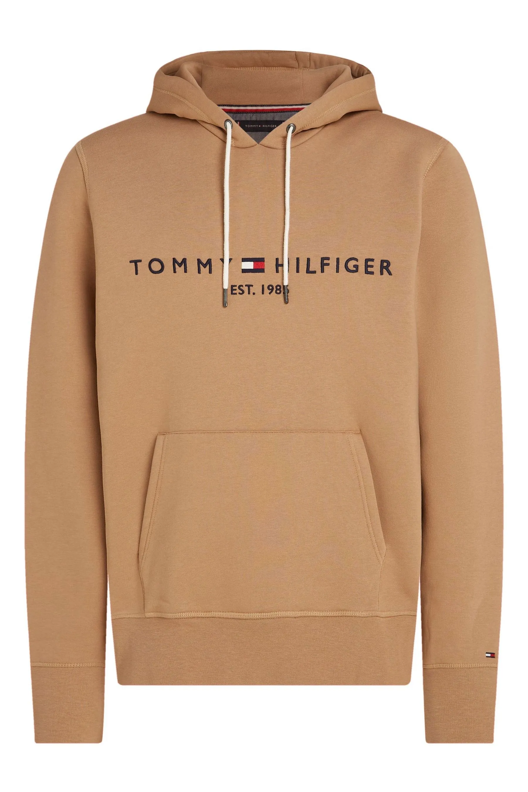 Tommy Hilfiger Verde - Felpa con cappuccio e logo    