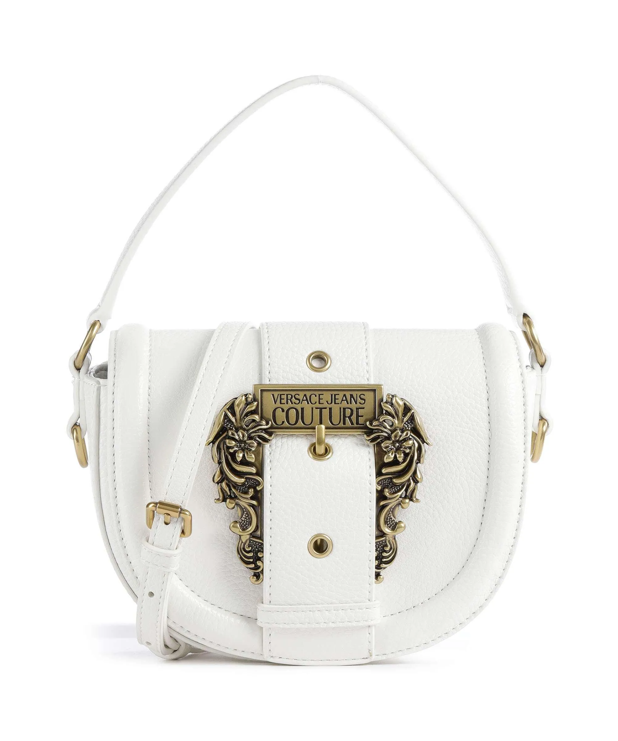  Versace Jeans Couture Couture 01 Borsa a tracolla pelle sintetica bianco  